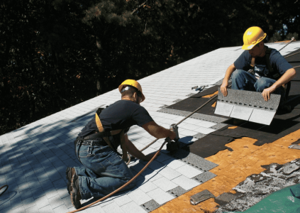 asphalt shingles roofing installation