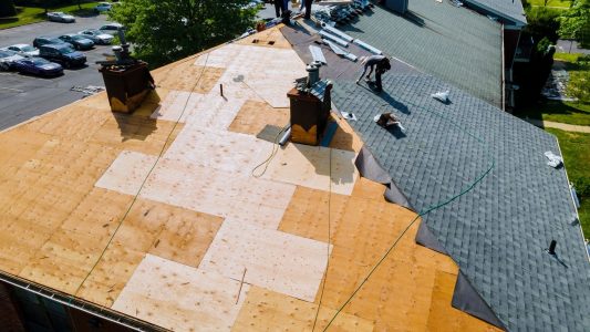 Parts of a Roof System Decking